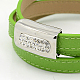 Les bracelets d'enveloppe de bijoux à la mode BJEW-F024-01-2