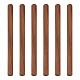 Palos de madera de nogal DIY-WH0308-336B-1
