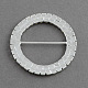 Brillante anillo de boda de la cinta invitación hebillas X-RB-R007-50mm-01-2