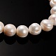 Natural Cultured Freshwater Pearl Beads Strands PEAR-E002-35-1
