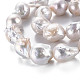 Perle baroque naturelle perles de perles de keshi PEAR-S019-05B-4