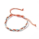 Ensemble de bracelets de perles tressées en plastique 3 pièces 3 styles BJEW-B065-08A-3
