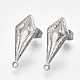 Accessoires de puces d'oreilles en 304 acier inoxydable STAS-S079-71B-2