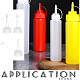 BENECREAT 40PCS Precision Tip Applicator Caps Replacement Dispensing Caps for Squeeze Bottles Glue Bottles KY-BC0001-22-6