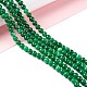Brin de perles rondes en jade naturel X-G-E141-03C-4