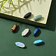 Sunclue 7 шт. 7 стильные граненые бусины из натуральных и синтетических драгоценных камней G-SC0001-78-4