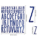 Globleland 12 feuilles 12 styles pvc alphabet boîte aux lettres autocollants décoratifs STIC-GL0001-04-2