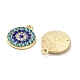 Pendentifs en alliage d'or&nbsp;ENAM-K069-42G-3