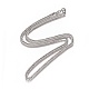 Men's Cuban Link Chain Necklaces NJEW-L172-1-2