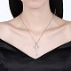 Fashion Brass Pendant Necklaces NJEW-BB26595-2