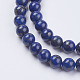 Lapislázuli natural (pegamento de color relleno) cordones de perlas X-G-K269-02-8mm-3