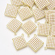 Colgantes de perlas de imitación de plástico abs X-PALLOY-T071-070-1