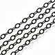 Brass Cable Chain Necklace Making MAK-T006-06A-2