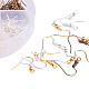 PandaHall Elite Brass Earring Hooks KK-PH0015-01-NF-2