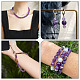 Natürlichen Amethyst Perlen Stränge&nbsp;G-TA0002-57A-8