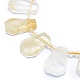 Chapelets de perles de citrine naturelle G-O179-I10-3