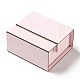 Cajas de regalo de joyería de papel de cartón OBOX-G016-A02-4