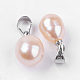 Colgantes naturales de perlas cultivadas de agua dulce SPB002Y-2