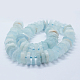 Chapelets de perles en aigue-marine naturelle G-F566-41-2