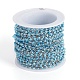 Handgefertigte Perlenkette aus Messing CHC-G011-08P-02-3