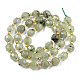 Chapelets de perles en préhnite naturelle G-T131-78A-2