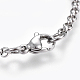 304 Stainless Steel Rolo Chain Bracelets BJEW-P239-02B-3