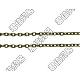 Fabrication de collier de chaîne de câble de fer AJEW-PH00596-03-AB-2