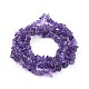 Natural Amethyst Beads Strands X-F014-2