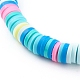 Set di bracciali elasticizzati con perline di argilla polimerica heishi BJEW-JB06176-4