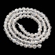 Natural White Agate Beads Strands X-G-G580-4mm-01-2