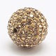 Polymer Clay Middle East Rhinestone Beads RB-D075-12mm-12-2
