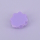 Opaque Frosted Resin Cabochon RESI-WH0009-17-2