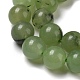 Brins de perles de jade blanc naturel olycraft 3 brins G-OC0003-26A-2