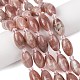 Natürliche sunstone Perlen Stränge&nbsp;G-G453-C06-8x13mm-1