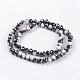 Electroplate Glass Faceted Rondelle Beads Strands EGLA-D020-10x8mm-04-2