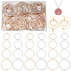 Messing Verbinderring&nbsp;KK-OC0001-06-FF-1