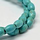 Dyed Synthetic Turquoise Bead Strands G-M143-05-B-3