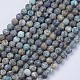 Natural African Turquoise(Jasper) Beads Strands G-D809-01-4mm-1