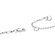 Ожерелья с подвесками в виде кольца из серебра с кубическим цирконием из стерлингового серебра Tinysand 925 TS-N318-S-4