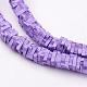 Polymer Clay Bead Strands CLAY-P015-6mm-06-1