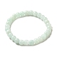 Natürliches Jade Perlen Armband aus Stretch BJEW-P209-26-6mm-1