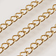 Ion Plating(IP) Handmade 304 Stainless Steel Curb Chains STAS-P200-11G-1