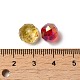 Electroplate Faceted Rondelle AB Color Plated Transparent Glass Beads GLAA-R152-10mm-M2-6