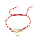Ensembles réglables de bracelets de perles tressés de fil de nylon BJEW-JB06436-10