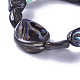 Bracelets en coquille d'ormeau naturel / coquille paua BJEW-F378-01-3