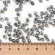 Perles de rocaille en verre de couleurs intérieures transparentes SEED-H002-A-C218-4