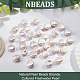 Nbeads natürliche Keshi-Perlenstränge PEAR-NB0001-60-4