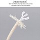 Cotton String Threads for Jewelry Making OCOR-WH0032-42B-6