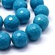 Chapelets de perles en turquoise synthétique G-E437-01-1