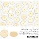 BENECREAT 350Pcs Real 18K Gold Plated Spacer Beads KK-BC0008-62-4